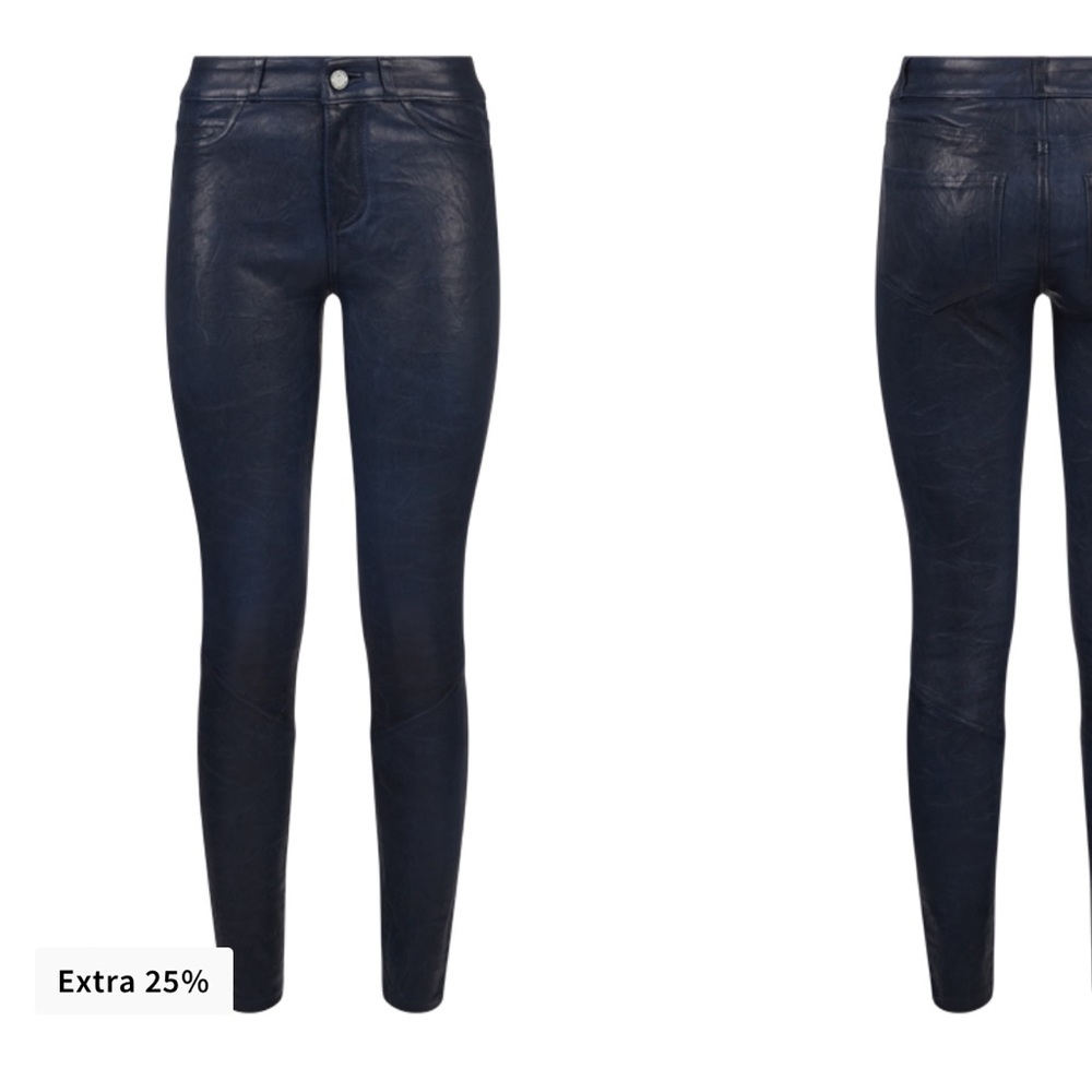 Coated NWT Paige blue jeans sz 28